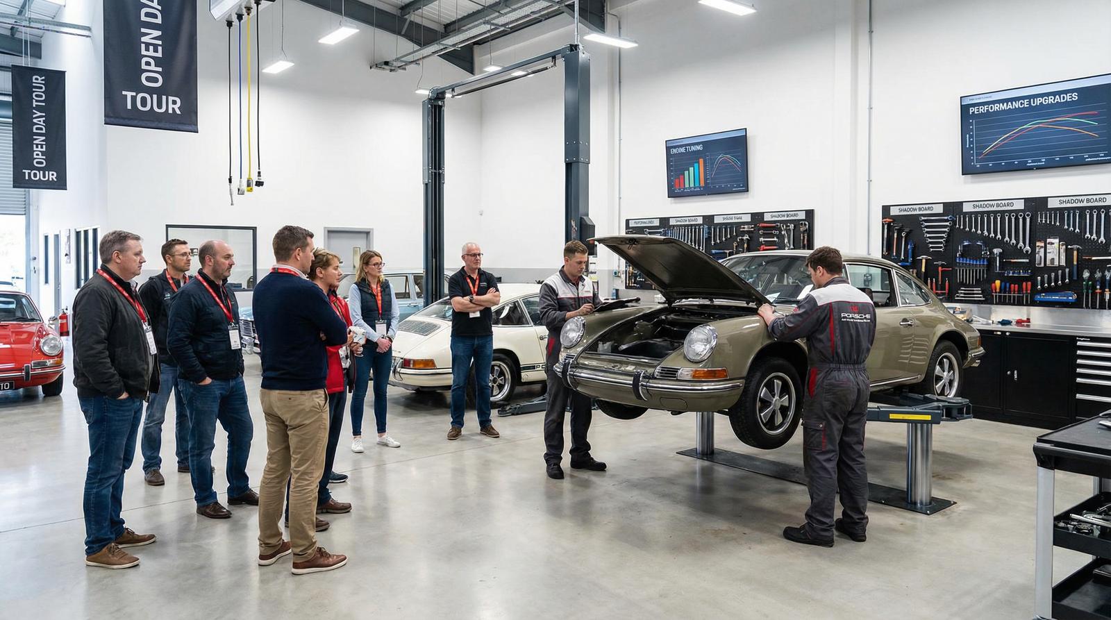 91修车改装工坊参观视频